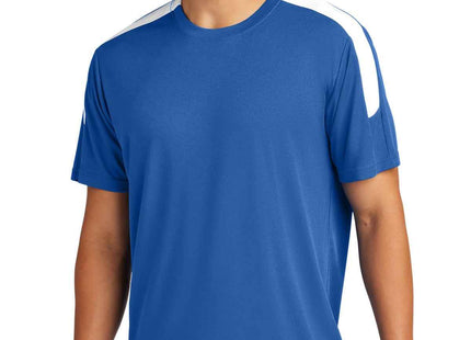 SportTek Competitor United Crew ST100 True Royal White