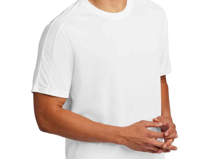 SportTek Competitor United Crew ST100 White White