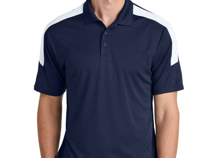 SportTek Competitor United Polo ST104 True Navy White