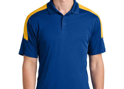 SportTek Competitor United Polo ST104 True Royal Gold