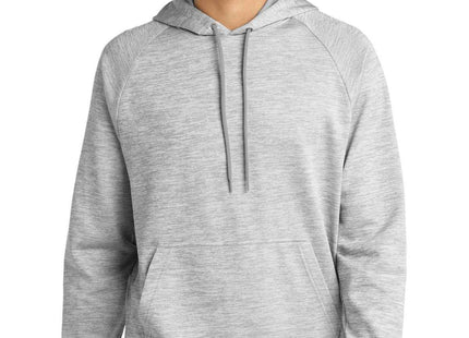 SportTek PosiCharge Electric Heather Fleece Hooded Pullover ST225