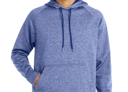 SportTek PosiCharge Electric Heather Fleece Hooded Pullover ST225