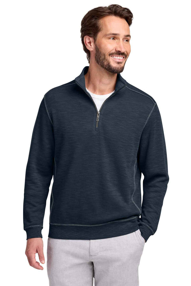 Tommy Bahama Tobago Bay 1/2Zip ST226342TB Blue Note