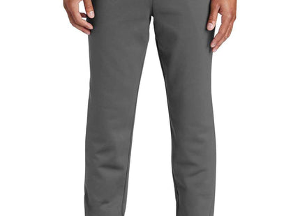 SportTek SportWick Fleece Jogger ST233 Dark Smoke Grey