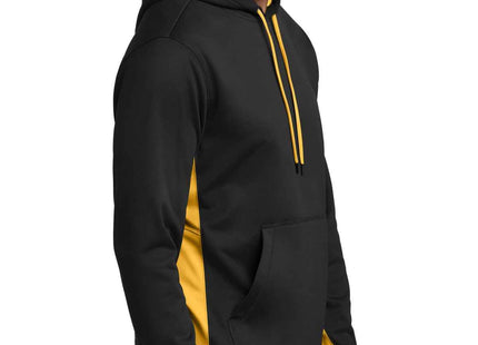 SportTek SportWick Fleece Colorblock Hooded Pullover ST235