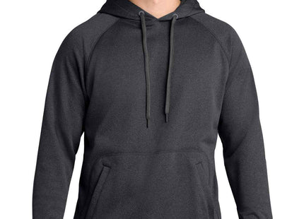 SportTek Tech Fleece Hooded Sweatshirt ST250 Graphite Heather