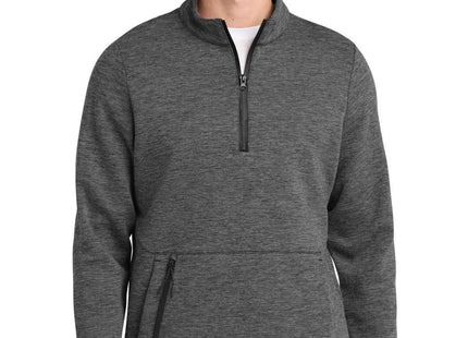 SportTek Triumph 1/4Zip Pullover ST281 Dark Grey Heather