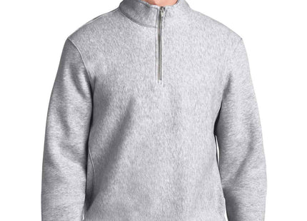 SportTek Super Heavyweight 1/4Zip Pullover Sweatshirt ST283 Athletic Heather