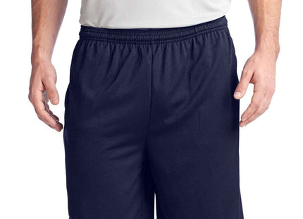 SportTek PosiCharge Tough Mesh Pocket Short ST312 True Navy