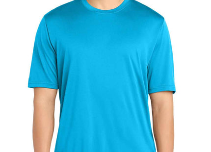 SportTek PosiCharge Tough Tee ST320 Atomic Blue