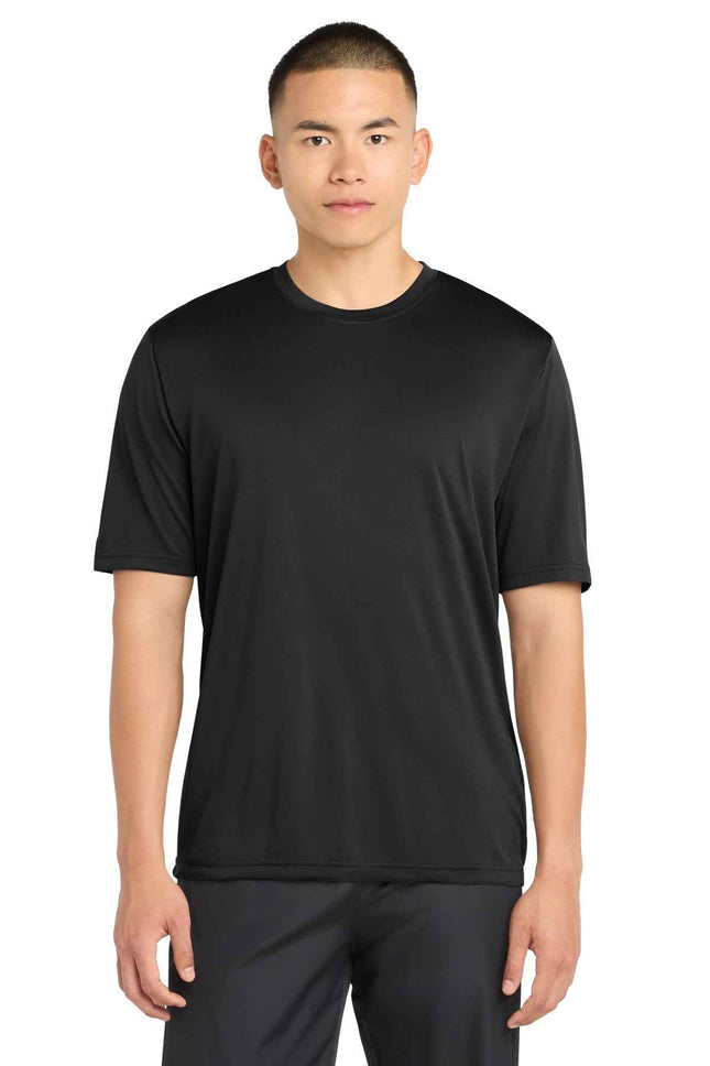 SportTek PosiCharge Tough Tee ST320 Black