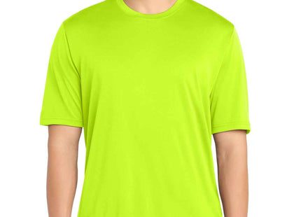 SportTek PosiCharge Tough Tee ST320 Neon Yellow