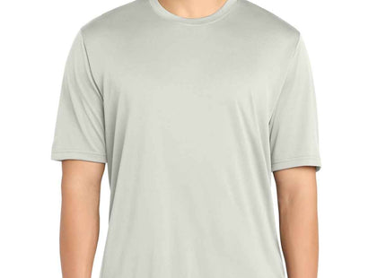 SportTek PosiCharge Tough Tee ST320 Silver