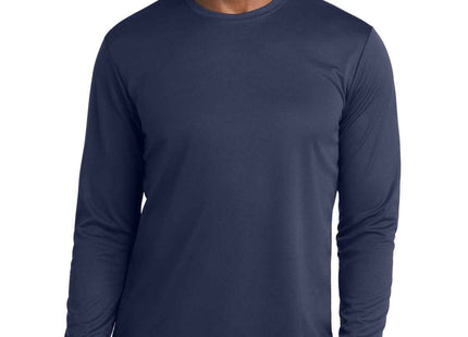 SportTek PosiCharge RacerMesh Long Sleeve Tee ST340LS True Navy