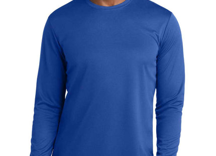 SportTek PosiCharge RacerMesh Long Sleeve Tee ST340LS True Royal
