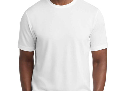 SportTek PosiCharge RacerMesh Tee ST340 White
