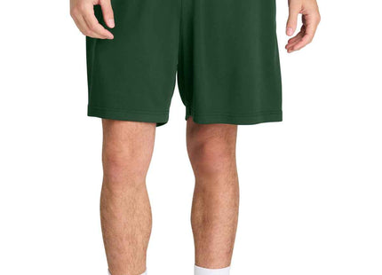 SportTek PosiCharge Competitor 7" Pocketed Short ST349P Forest Green