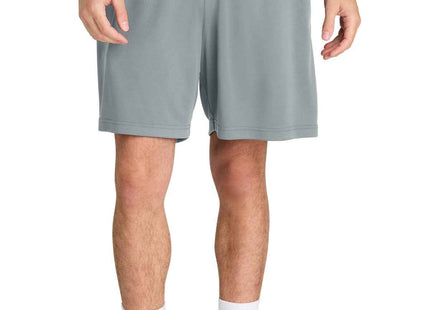 SportTek PosiCharge Competitor 7" Pocketed Short ST349P Silver