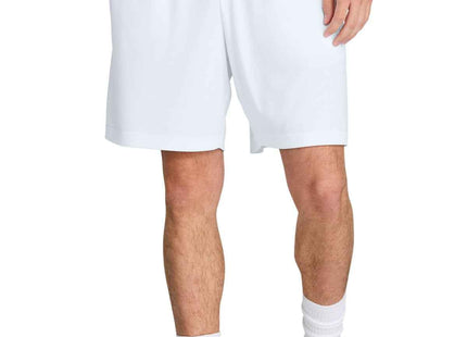 SportTek PosiCharge Competitor 7" Pocketed Short ST349P White