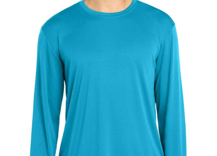 SportTek Long Sleeve PosiCharge Competitor Tee ST350LS Atomic Blue