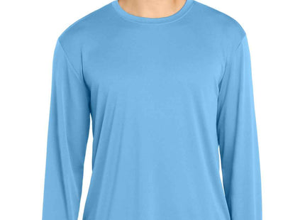 SportTek Long Sleeve PosiCharge Competitor Tee ST350LS Carolina Blue