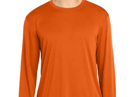 SportTek Long Sleeve PosiCharge Competitor Tee ST350LS Deep Orange