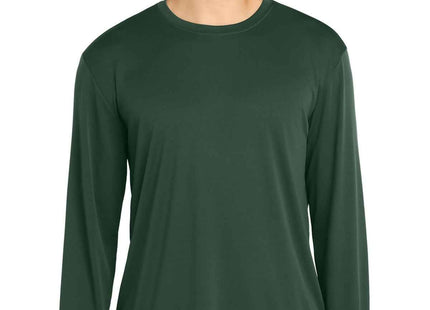 SportTek Long Sleeve PosiCharge Competitor Tee ST350LS Forest Green