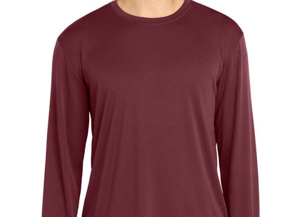 SportTek Long Sleeve PosiCharge Competitor Tee ST350LS Maroon