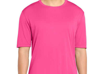 SportTek PosiCharge Competitor Tee ST350 Neon Pink