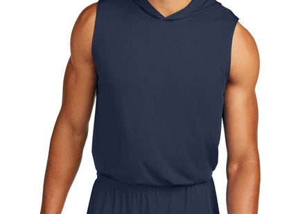 SportTek Competitor Sleeveless Hoodie ST352H True Navy
