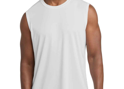 SportTek Sleeveless PosiCharge Competitor Tee ST352 White