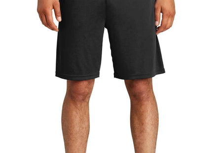 SportTek PosiCharge Competitor Pocketed Short ST355P Black