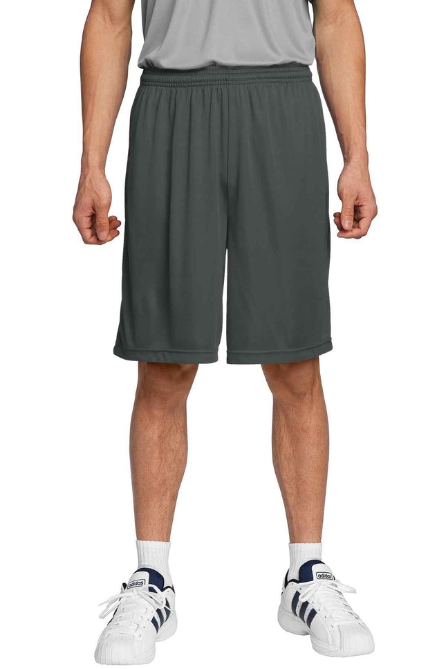 SportTek PosiCharge Competitor Short ST355 Iron Grey