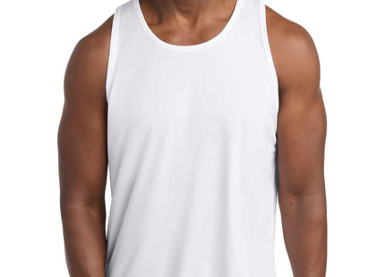 SportTek PosiCharge Competitor Tank ST356 White