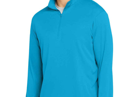 SportTek PosiCharge Competitor 1/4Zip Pullover ST357 Atomic Blue