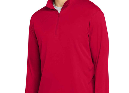 SportTek PosiCharge Competitor 1/4Zip Pullover ST357 Deep Red