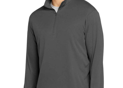 SportTek PosiCharge Competitor 1/4Zip Pullover ST357 Iron Grey