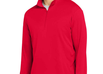 SportTek PosiCharge Competitor 1/4Zip Pullover ST357 True Red