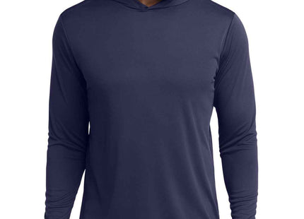 SportTek PosiCharge Competitor Hooded Pullover ST358 True Navy