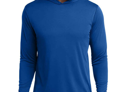 SportTek PosiCharge Competitor Hooded Pullover ST358 True Royal