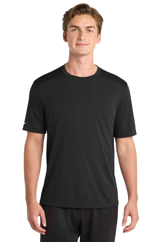 SportTek PosiCharge Elevate Tee ST380 Black