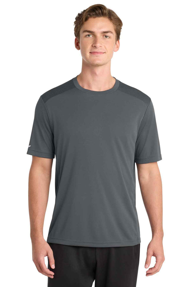 SportTek PosiCharge Elevate Tee ST380 Iron Grey
