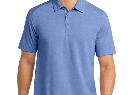 SportTek PosiCharge TriBlend Wicking Polo ST405 True Royal Heather