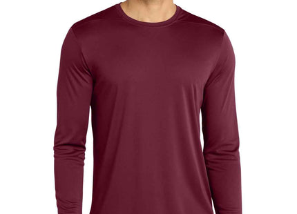 SportTek PosiUV Pro Long Sleeve Tee ST420LS Cardinal