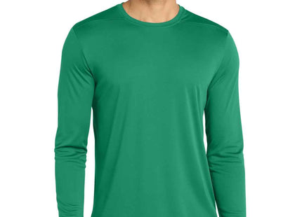 SportTek PosiUV Pro Long Sleeve Tee ST420LS Kelly Green