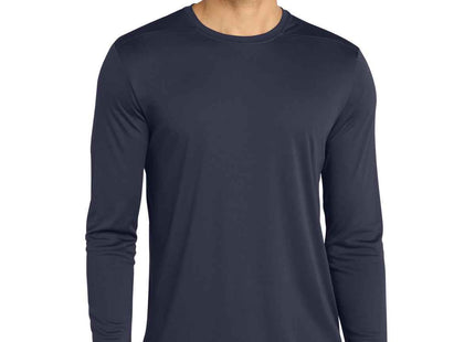 SportTek PosiUV Pro Long Sleeve Tee ST420LS True Navy