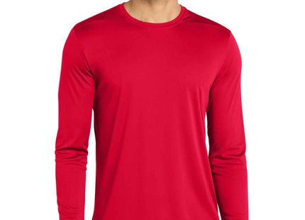 SportTek PosiUV Pro Long Sleeve Tee ST420LS True Red
