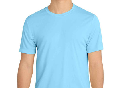 SportTek PosiUV Pro Tee ST420 Light Blue