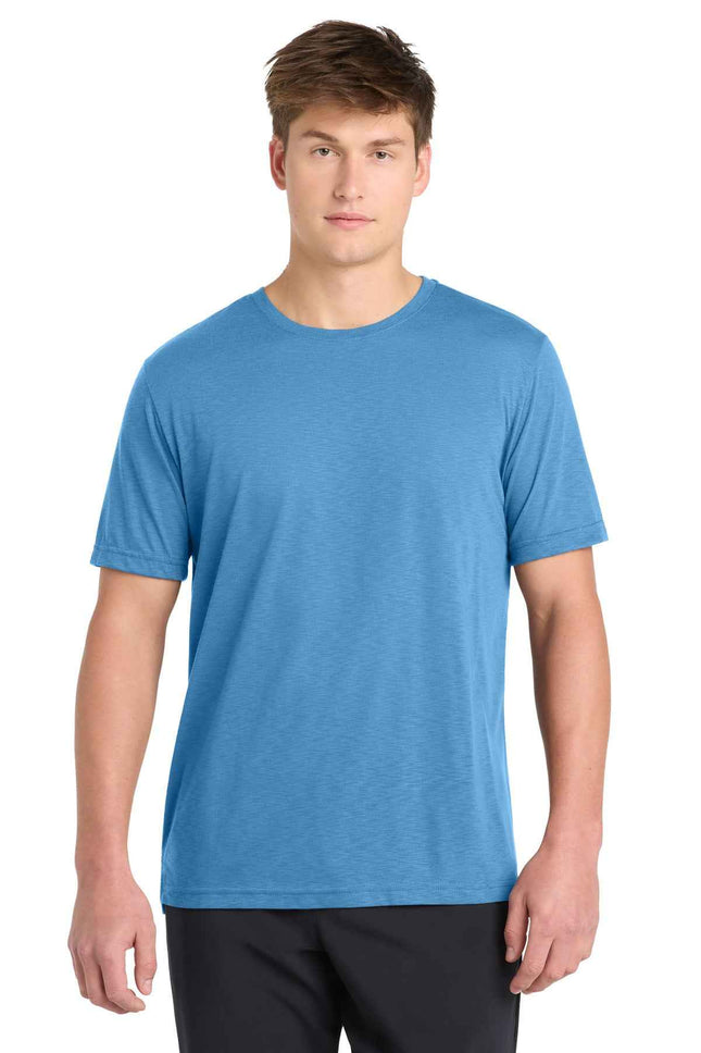 SportTek PosiCharge Strive Tee ST430 Carolina Blue