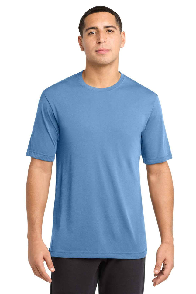 SportTek PosiCharge Competitor Cotton Touch Tee ST450 Carolina Blue